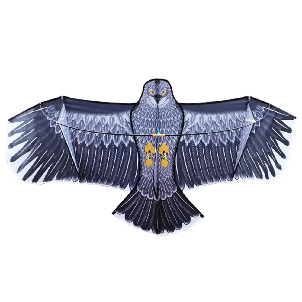 Eagle Kite and Rod Kite Line Large Eagle Flying Bird Kites Children Gift Cartoon Kite Family Trips Garden Outdoor Sport DIY Toy 3