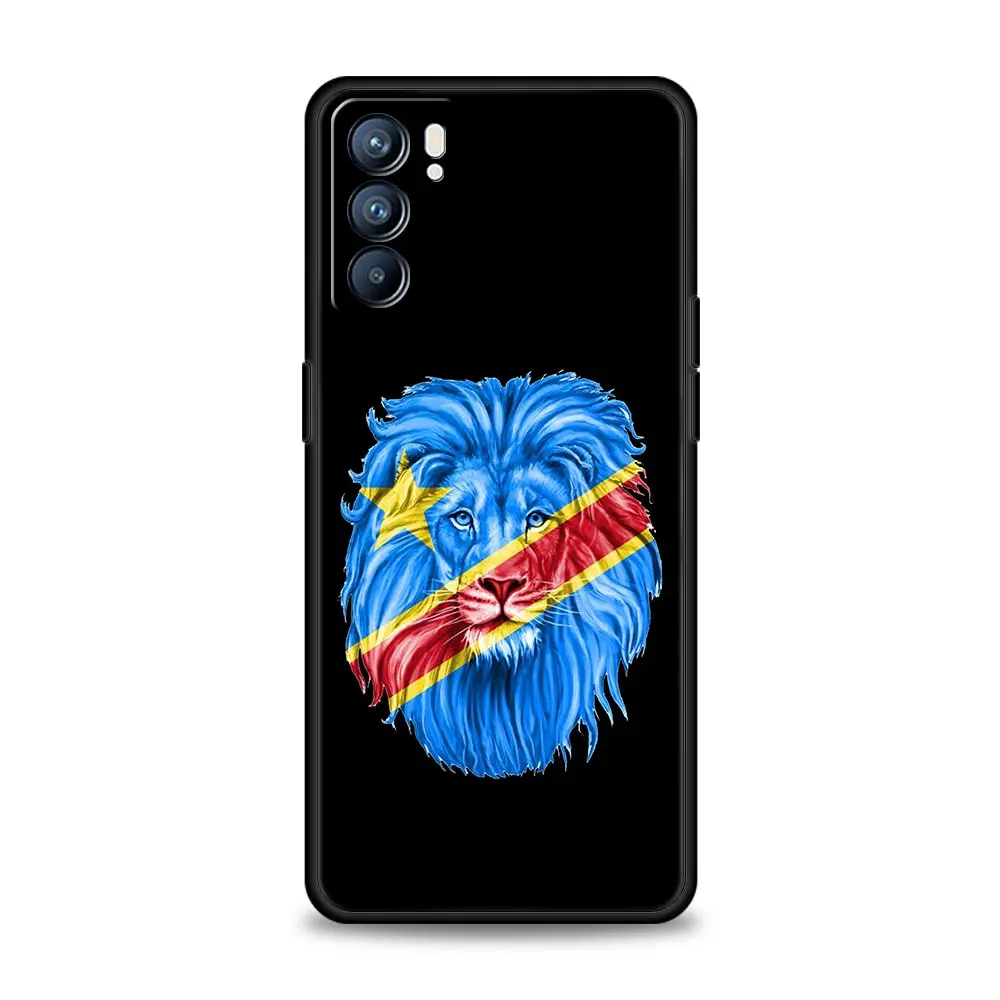 Congo Flag Design Phone Case Cover