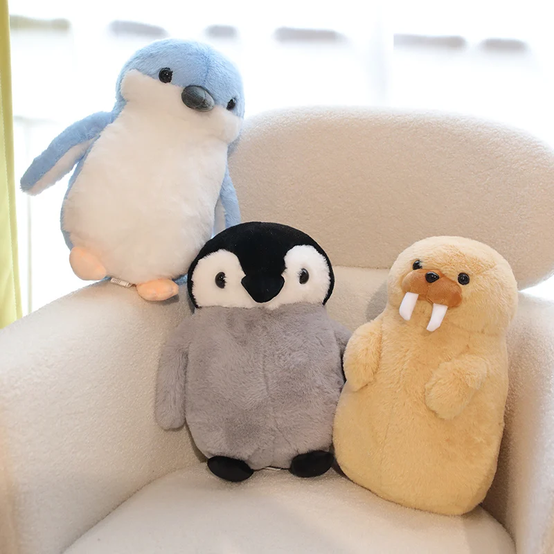 Cute Penguin Plush Toy Soft Stuffed Animal Pillow