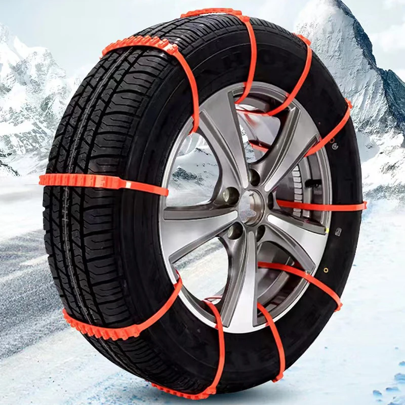 10/20Pcs Car Winter Tire Wheels Nylon Snow Chains Wheel Tyre Cable Belt Winter Outdoor Emergency Chain Snow Tire Anti-skid Chain