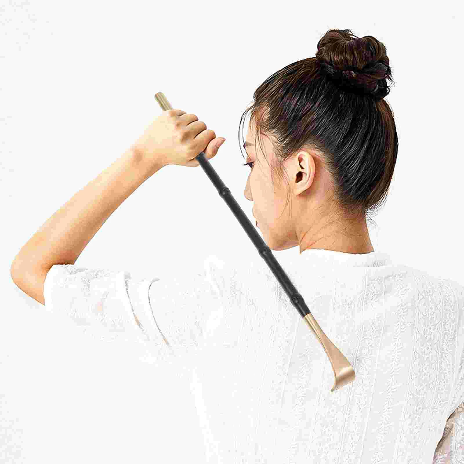 

Massage Tool Hiking Sticks Back Massager Self Portable Scratchers Wooden Backslap Practical Pregnant Woman