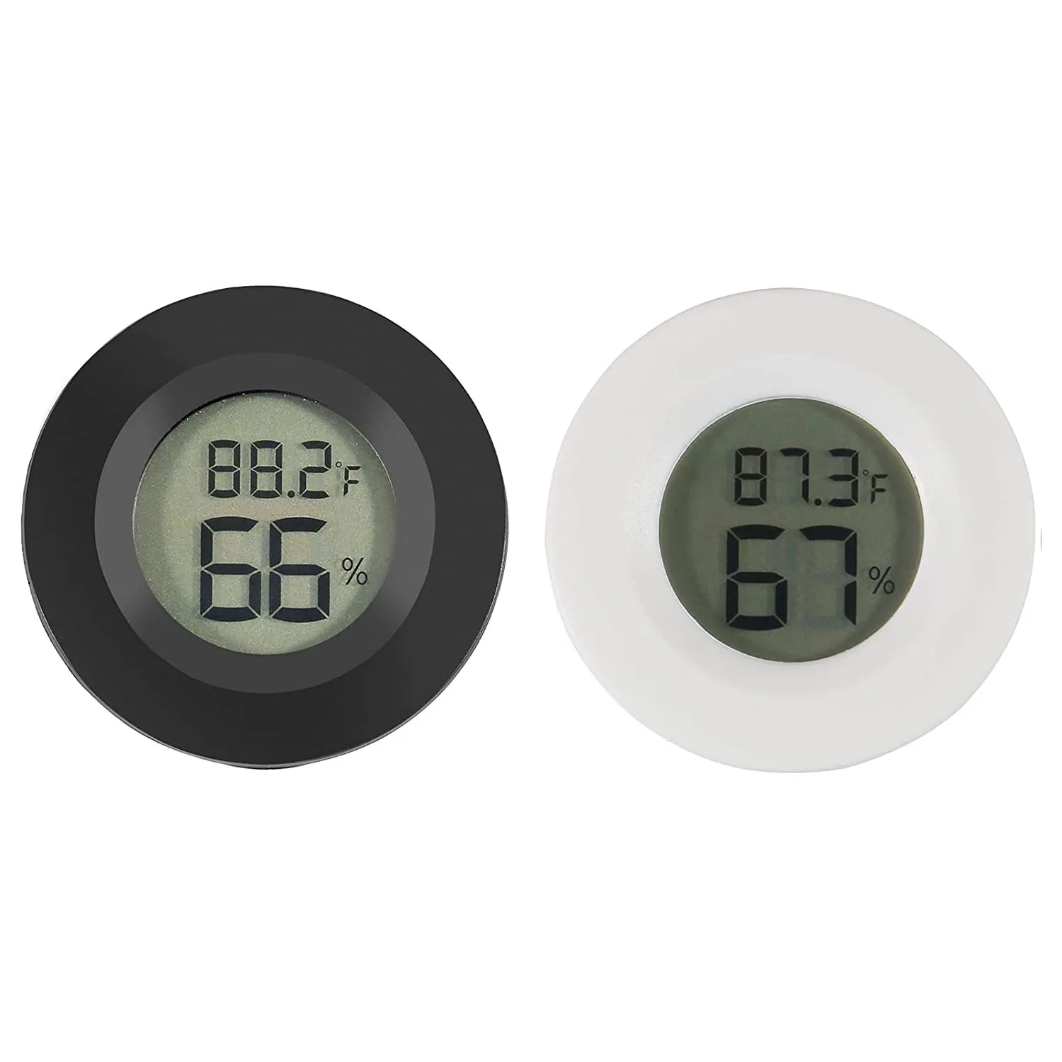 

Цифровой мини-гигрометр, комнатный термометр с ЖК-монитором, уличный измеритель влажности для детской комнаты, домашней теплицы
