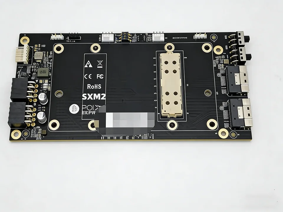 V100 SXM2 32g 16g から PCIE アダプターカードへ SFF-8654*2 への変換