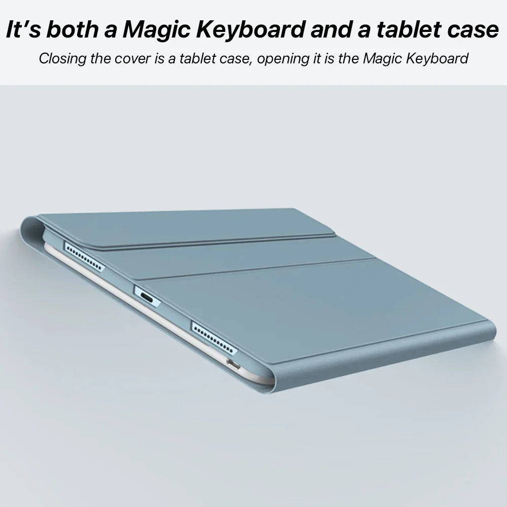 Bluetooth Keyboard Case with Backlit Keys