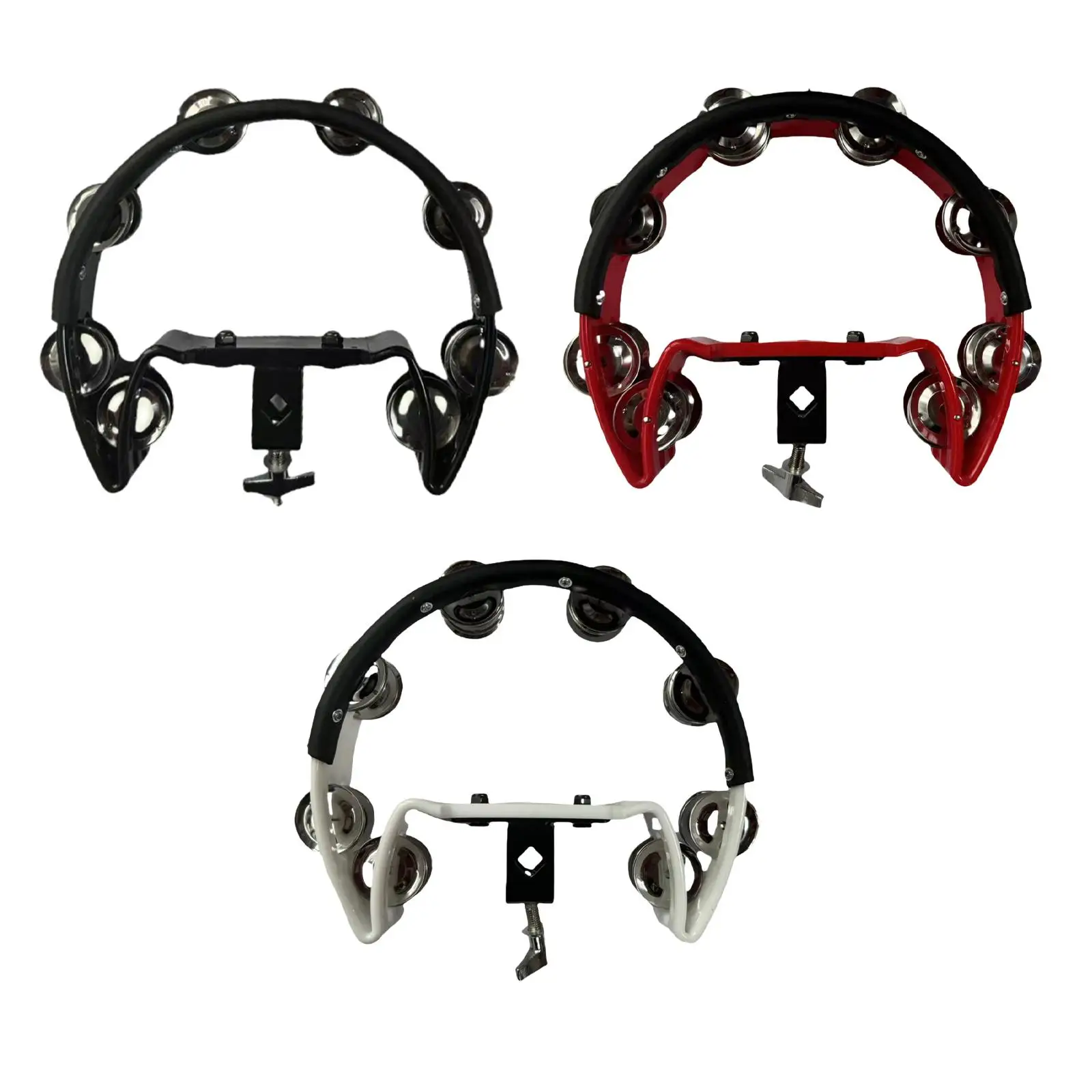 Hi Hat Tambourine Drum Set Metal Drum Set Hi Hat for Kids Adults Ensemble