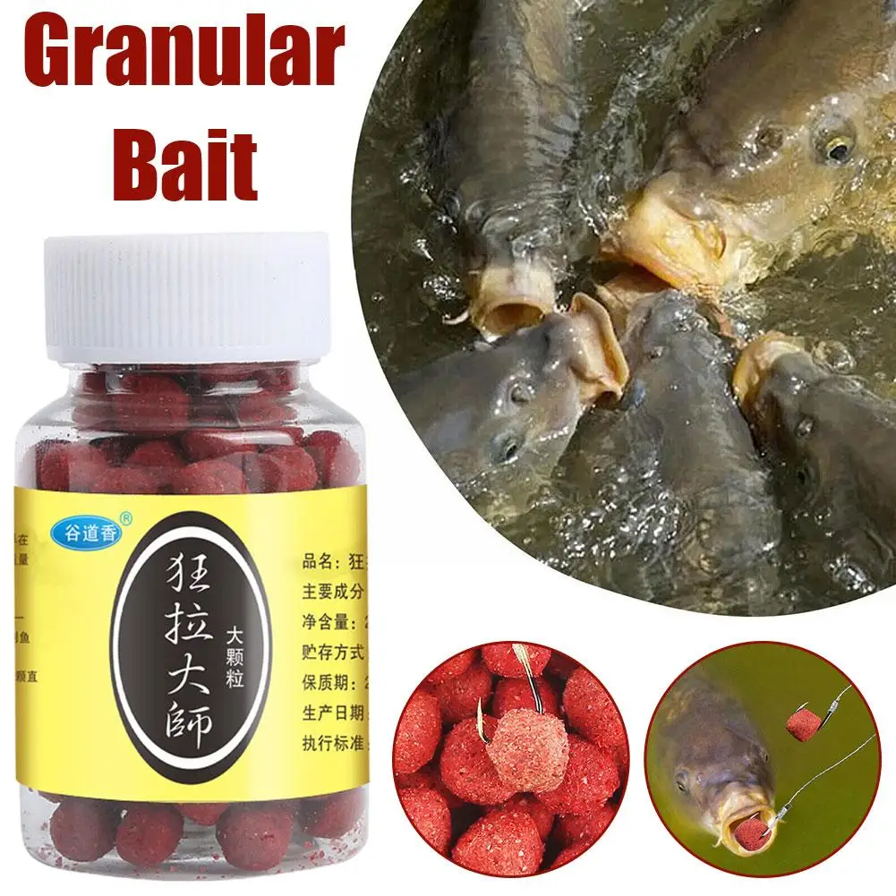 Particle Fishing Lure 6mm Granular 120PCS for 1#-10# Hook Carp Bait