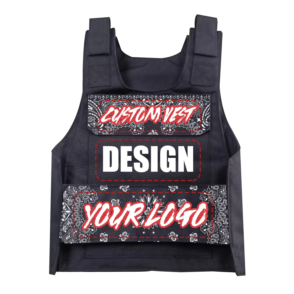 Tactical Vests hiphop MC VEST RAPPER BAR TANK TOP fashion top street  fashion Biker vest Motorcycle vests Bullet proof vest - Price history &  Review, AliExpress Seller - SAOXIE Store