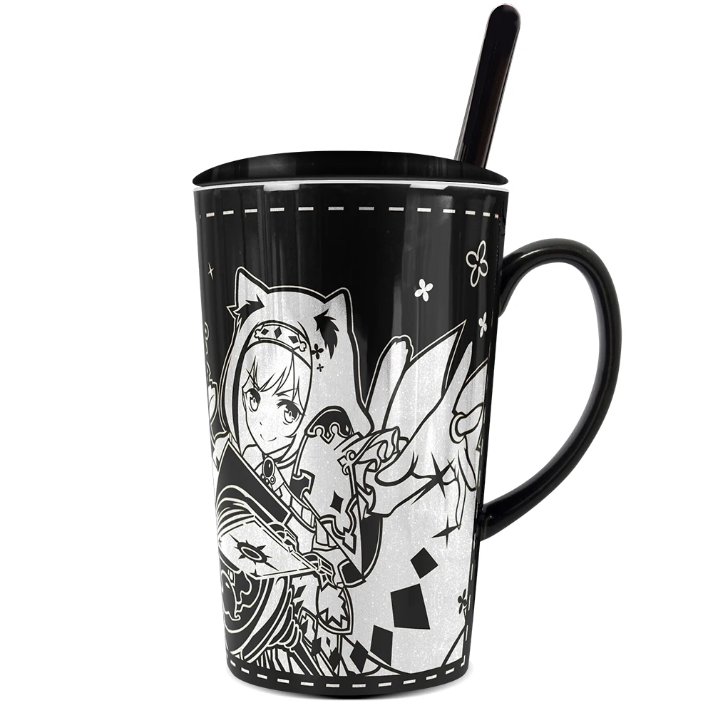 

Аниме перегрузка принцесса соединение! Re:Dive Kyaru чашка для воды, кружка, чашка, штамповка, керамические фарфоровые чашки, подарки для косплея, косплей