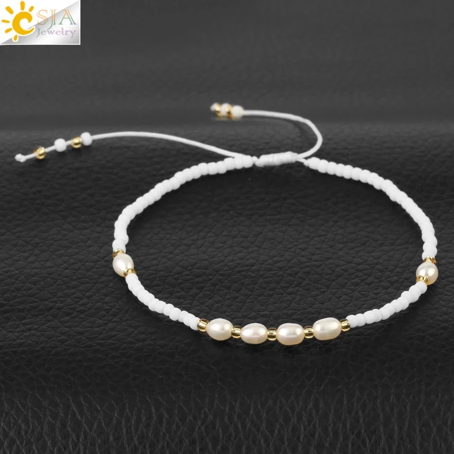 Pearl Bracelet Bohemia Miyuki Freshwater Pearl Bead For Women Summer Jewelry Mother Day Gift For Pearl Bracelet Beaded Bracelet Stone Bead Bracelet