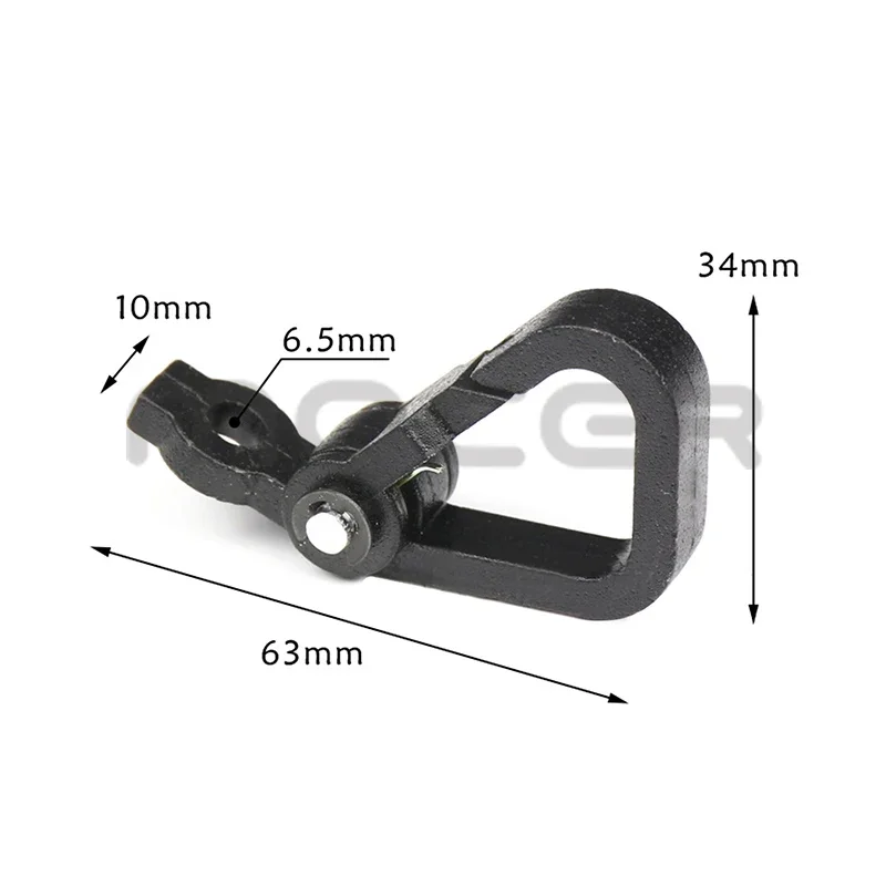 Motorcycle Scooter Accessories Helmet Hook Spring Clip Carabiner Luggage Helmet Bottle Electric Scooter Electric Vehicle