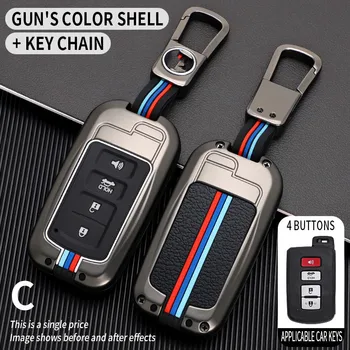 Coperture della copertura della chiave dell'automobile del Silicone in lega di zinco per Changan CS35PLUS CS55PLUS CS75PLUS 2019 portachiavi accessori custodia protettiva