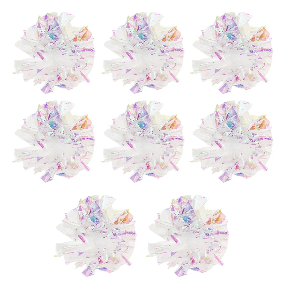 

8 Pcs Cat Paper Toy Plaything Sound Crinkle Balls Pet Teaser Toys Teasing