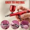 3pcs set 0.2/0.3/0.5mm Airbrush Nozzle Needle Airbrushes Spray Gun Spraying Paint Sprayer Replacement parts Tool Accessories 3