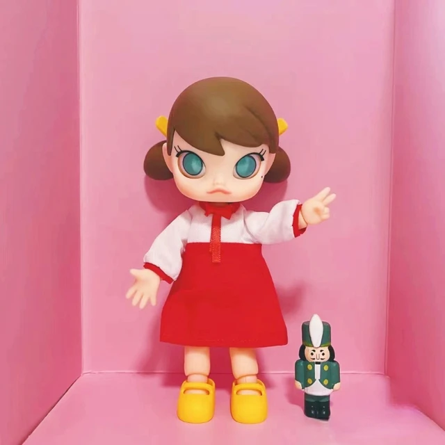 POP MART Nutcracker CLARA MOLLY BJD DOLL Surprise Box Lovely Girl Figure Toy Collection Trendy Toy Christmas Birthday Kid Gift 5