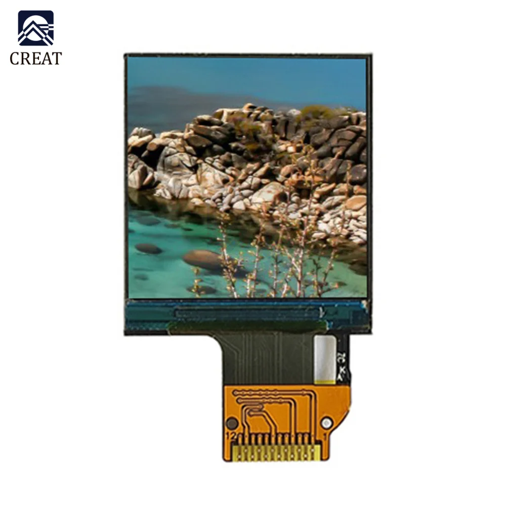IPS Display TFT LCD Display Screen Module ST7735 ST7789 GC9203 Drive IC SPI Interface HD Full Color TFT Screen Full View