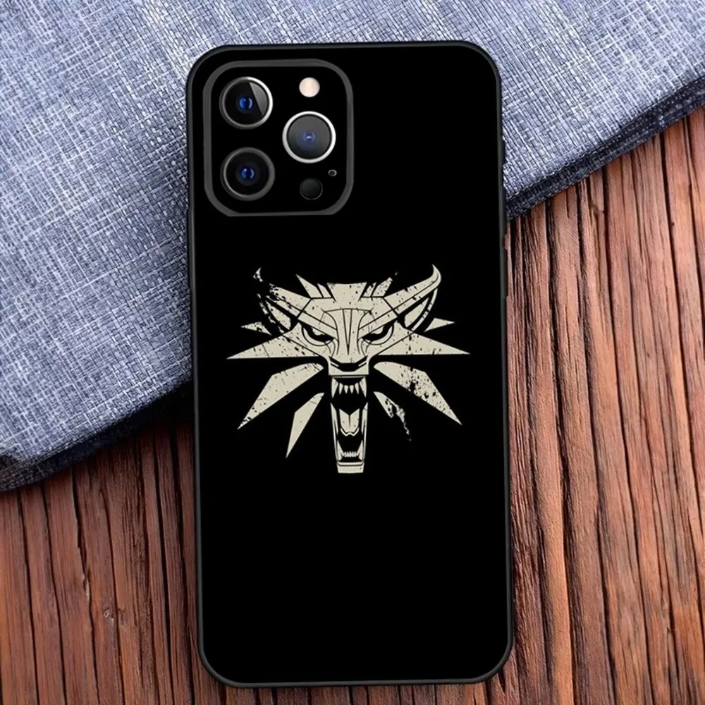 Elegant Black Soft Cover - W-Witcher Wiedzmin Phone Case