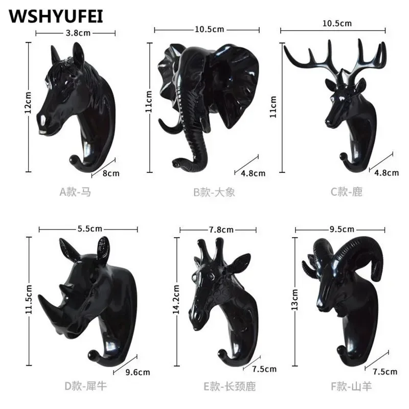 New ROTOCAST Material Light Environmental Protection Animal Hook Home Decoration Wall Storage Rhinoceros Simulation Wall Hanging magnetic hooks wall mount hooks self adhesive hooks multi purpose hooks adhesive wall hook bag hook wall holder suction cup hook kitchen hooks wall organizer hook