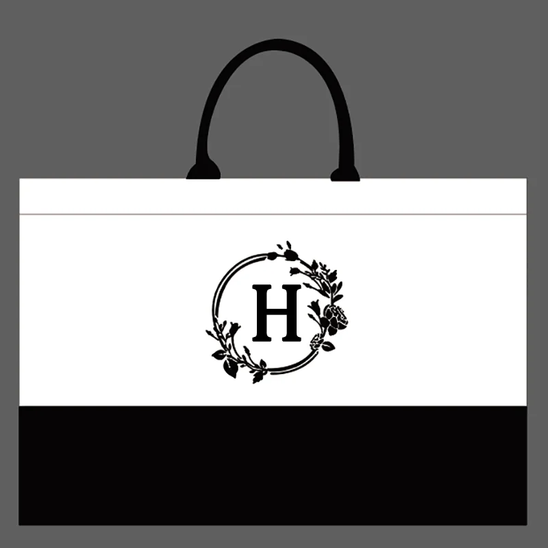 תיק טוטו מותאם אישית בנפח גדול לנשים עם הדפס אותיות לוגו שני צדדים מותג אישי תיקי קנבס כותנה ופשתן ייחודיים