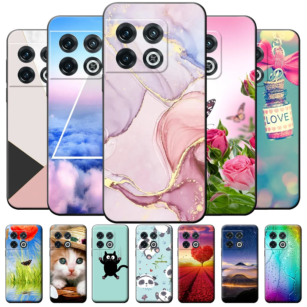 Per Oneplus 10 Pro Case Animal Silicone Tpu Soft Cover Per Oneplus 10T 10R Phone Coque Per Oneplus 10 Pro Case Cartoon Fundas