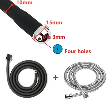 25 to 200cm Long Douche Silicone Enema Syringe Anal Shower Cleaning Head Anal Beads Butt Plug Nozzle Tip Faucet Attachment Gay 6