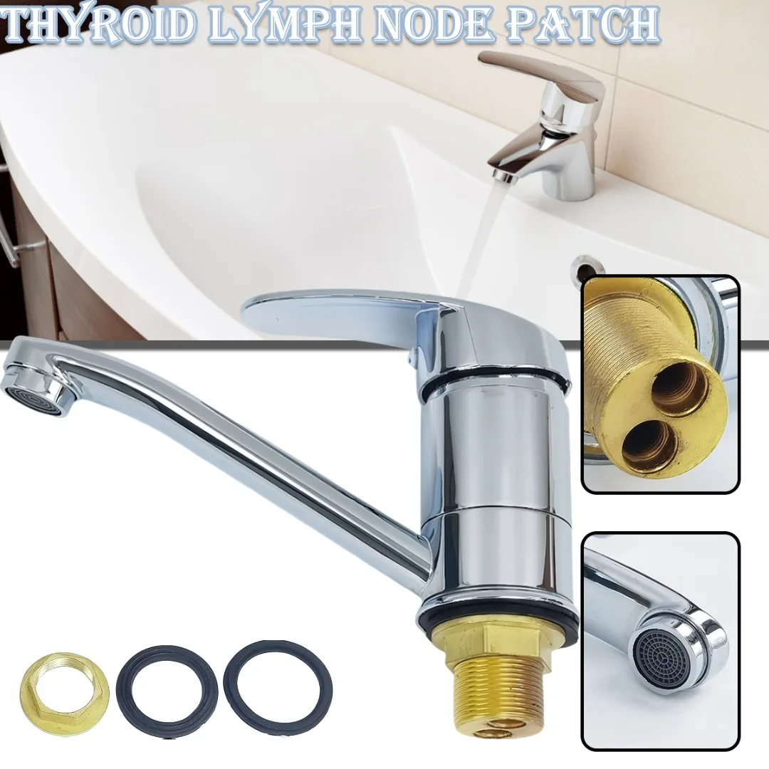 

Modern Minimalist Style Bathroom Faucet Single Handle Hot Cold Water Sink Mixer Tap Chrome Plating Brass Body Basin Faucets