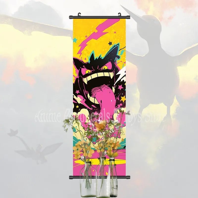 LXPPLSYY Pokémon-Poster, Sharp Lucario Unter Licht Und Schatten