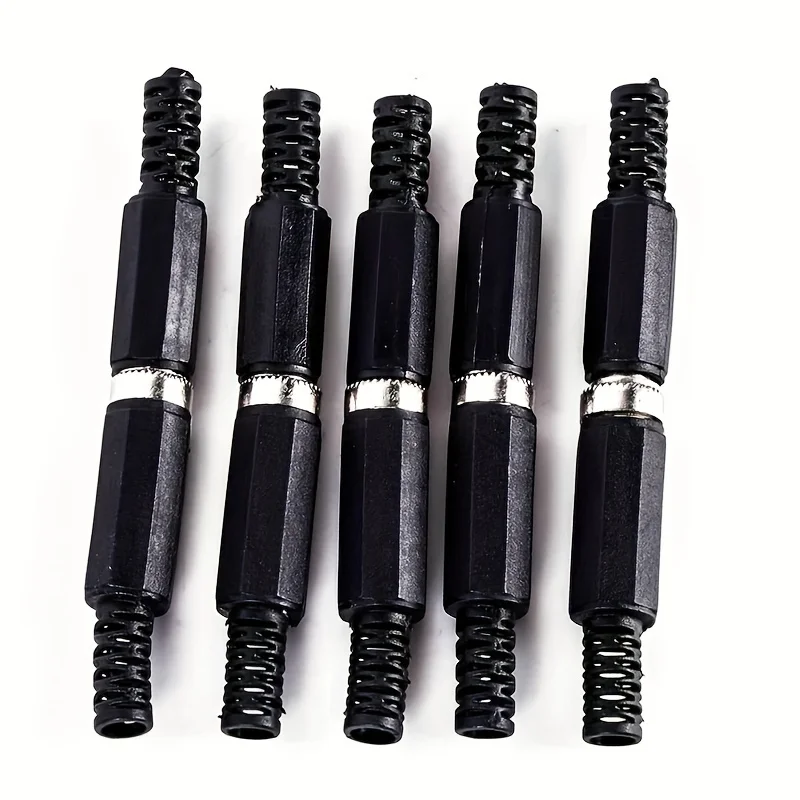 DC Power Plug Socket 5Pair/10 pairs 5.5x2.1mm Welding Connector Male/Female Electrical