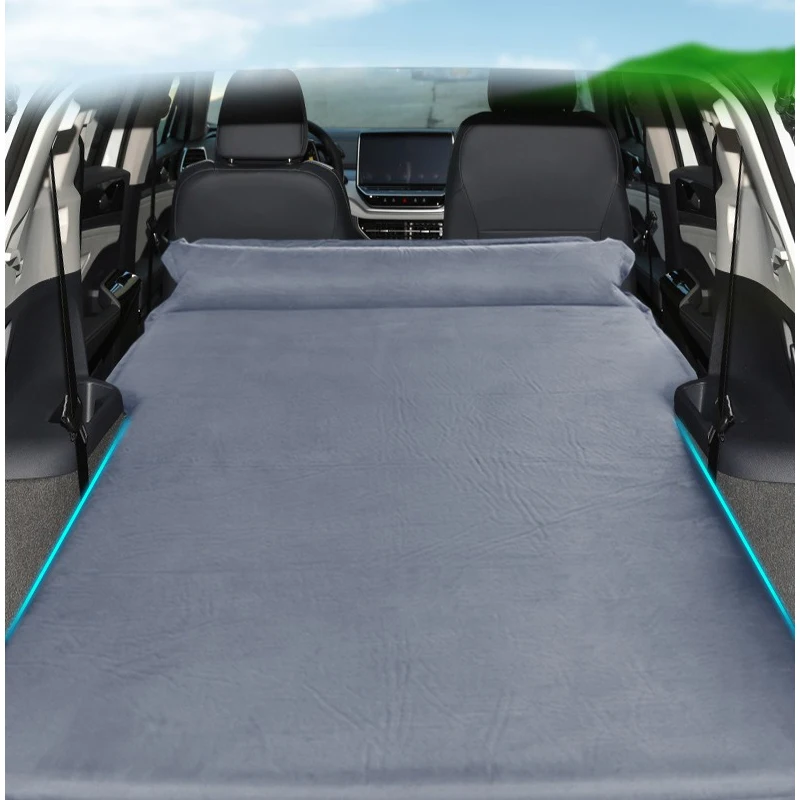 Car Travel Bed For Volkswagen VW ID.6 X ID6 CROZZ Self-inflating Air Mattress Outdoor Camping Trip Portable Trunk Sleeping Mat