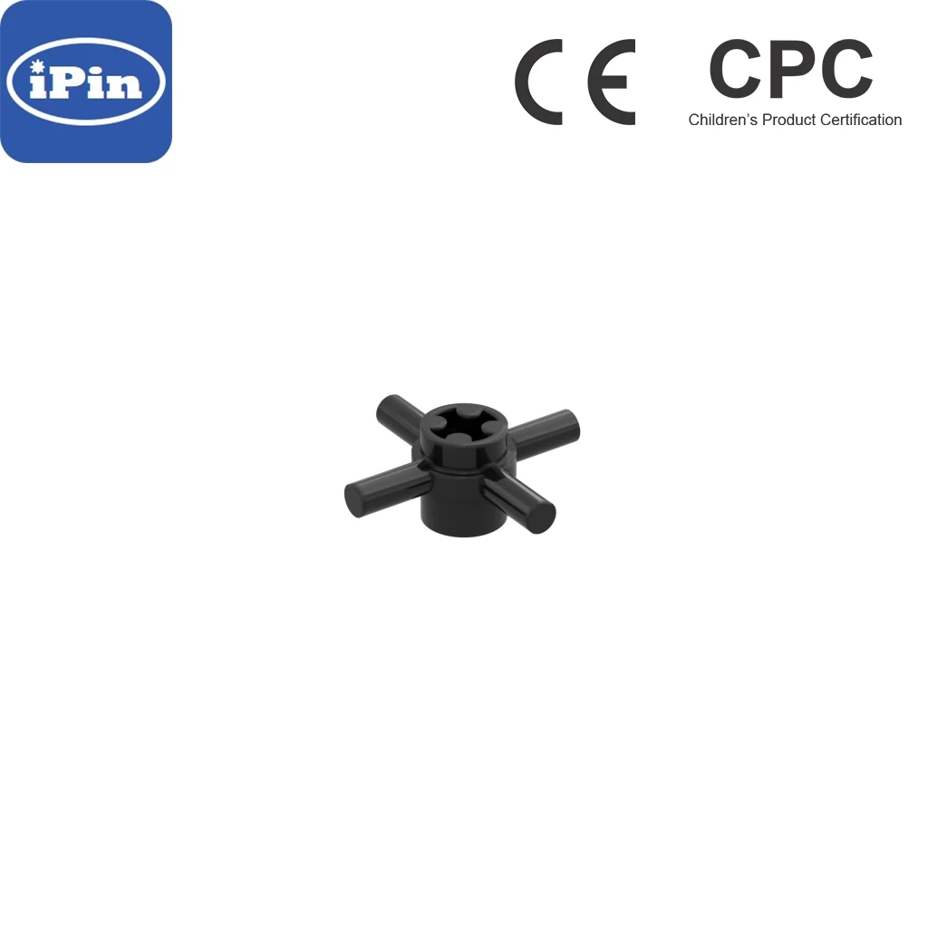 

About Part Part ID : 48723/68888 Part Name: Technology Axle Connector Hub with 4 Bars at 90° Category : Tech Connectors Materia