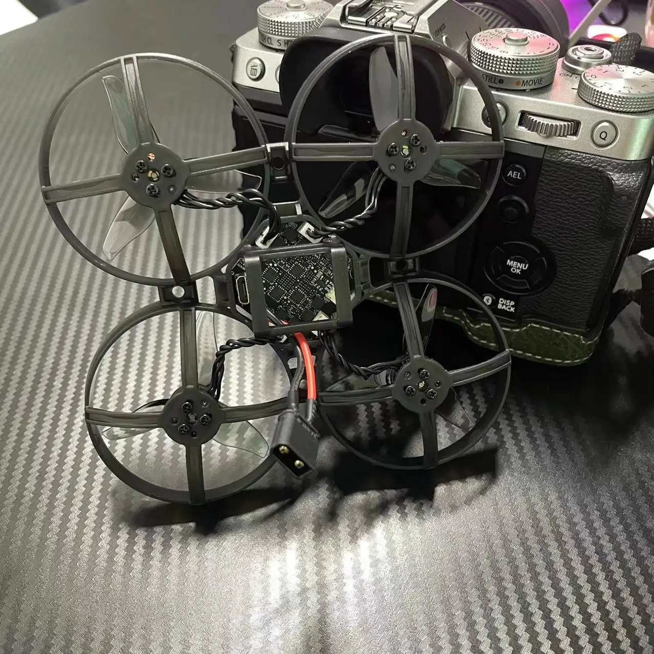 HappyModel Mobula8 1-2S 85mm Micro FPV Whoop Drone X12 AIO FC 400mW OPENVTX ELRS/FRSLY Receiver Caddx Ant 1200TVL EX1103 KV11000 thumbnail 6