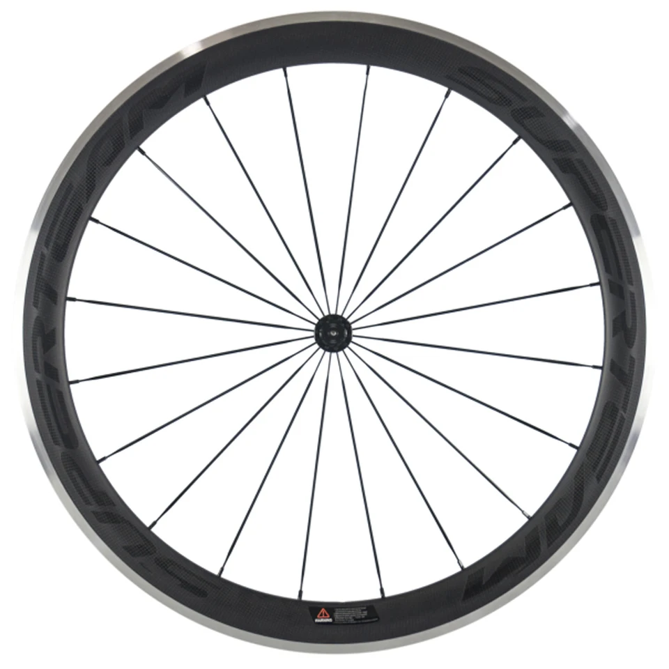 Superチーム-カーボン表面ブレーキ自転車ホイールセット,700c,50mm