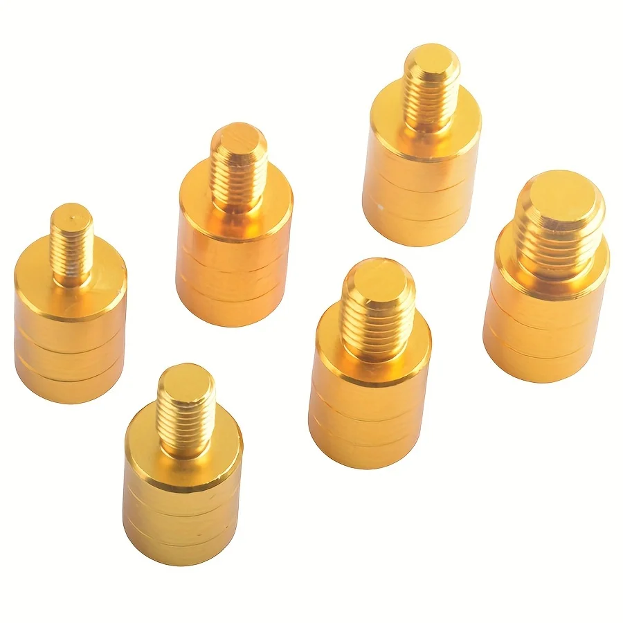 Se706878e616a40d6b75e517b0e3cbc7bu Fishing Net Rod Pod Connector M6, M8, M10, M12 Screw Net Head Adapter Fishing Landing Net Parts Mallzona