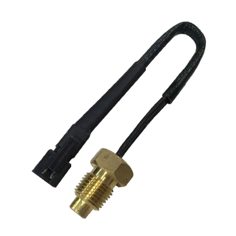 50K NTC Temp Sensor Probe M10 Thread Probe Cable Digital Temperature Transmitter for Water Heaters Boiler Parts Replacements