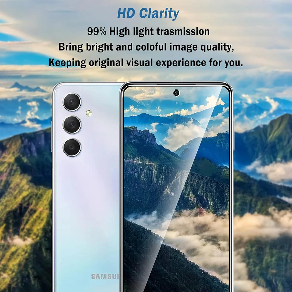 Premium 3-Pack Tempered Glass Screen Protector Set