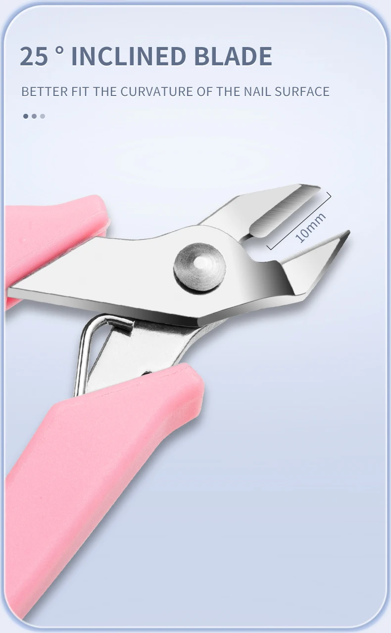 1pc Neue Flache Nase Nagel Edelsteine Entfernung Zange Metall Kette Schneiden Zirkon Schmuck Hohe Kraft Cutter Kleine Clipper für entfernen Diamant – Detail 6
