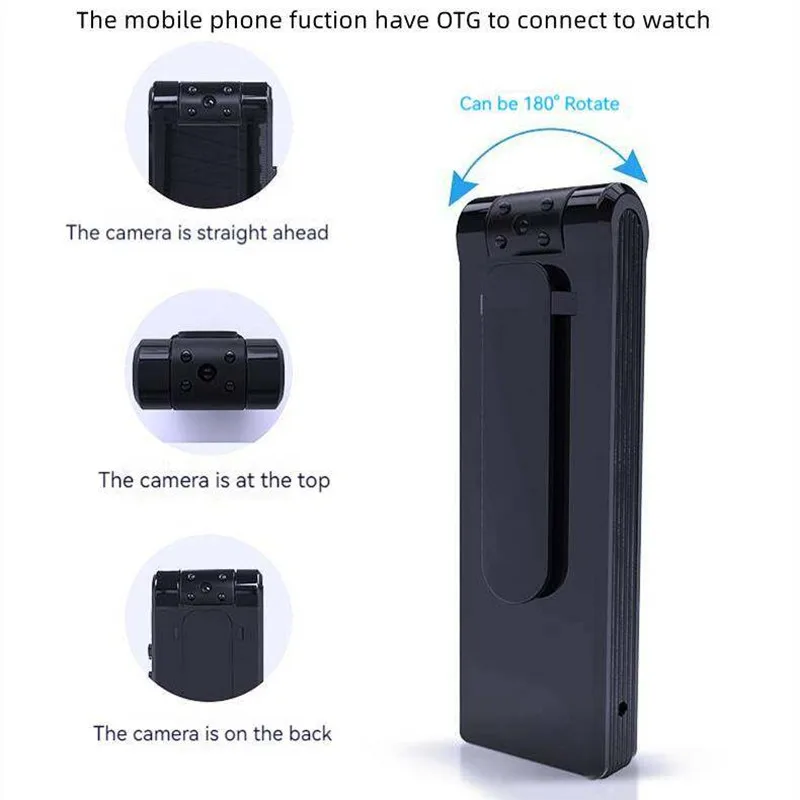 

IDVB19 Mini Camera 1080P Full HD Video Recorder Micro Body Camcorder Night Vision Recording Smart Home Camera