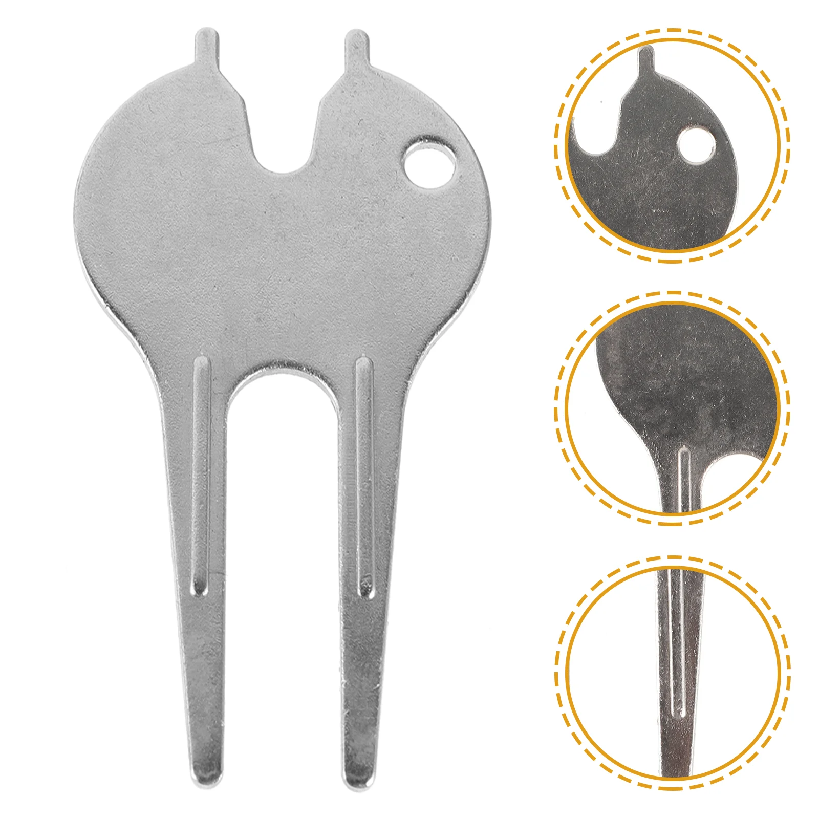 

6Pcs Golfs Divot Tool Folding Divot Tool Balls Marker Divot Tool Golfs Accessory