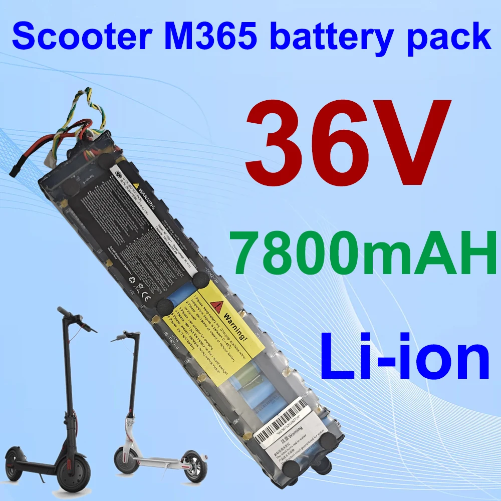 

For Xiaomi Mijia Electric Scooter M365 Special 36V 7800mAh 18650 Lithium Battery Pack 10S3P