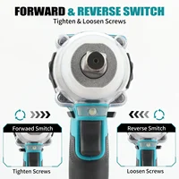 Makita DTW300 + DGA404 Combo : clé à chocs 18 V, 580 Nm (3800 tr/min), meuleuse d'angle 680 W (roue 125 mm) - Kit multi-outils pour les réparations 5