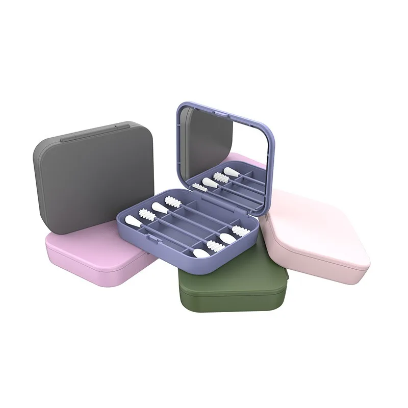 Reusable Cotton Swab 4Pcs/Set 4 IN 1 With Mirror