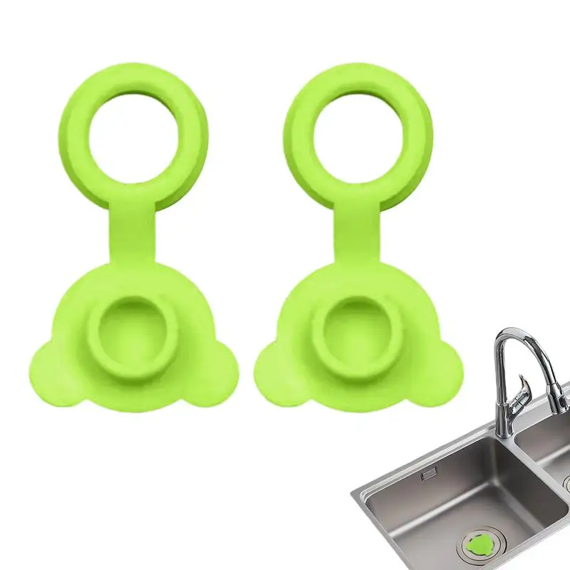2pcs Tub Stopper Universal Drain Stopper Silicone Bathtub For Bathroom Bathtub And Kitchen Leakproof Sink Drains Plug