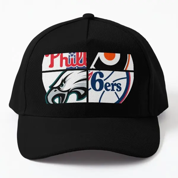 

Классическая спортивная бейсболка Филадельфия, Весенняя Кепка с рыбками Печатная Спортивная Солнцезащитная черная Повседневная фотография для мужчин