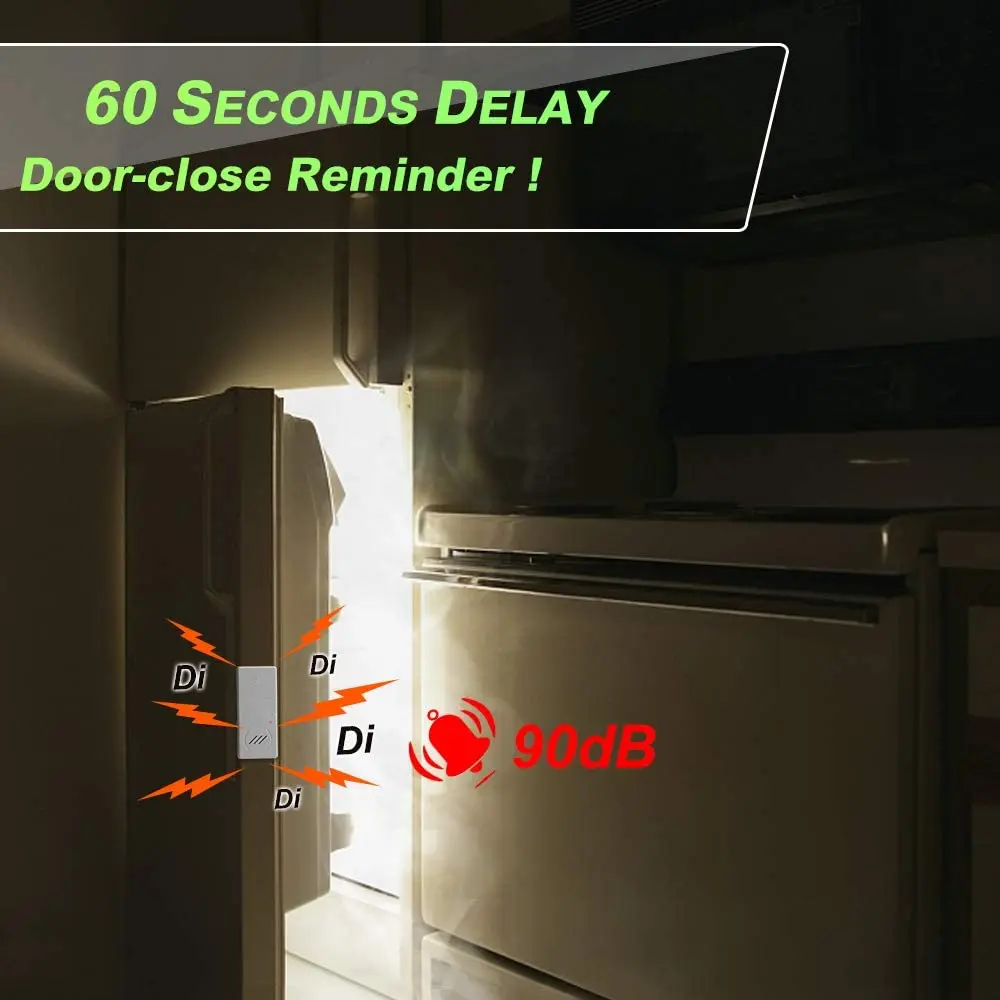 Gefrierschrank Tür Alarm, wenn offen gelassen, Kühlschrank Tür