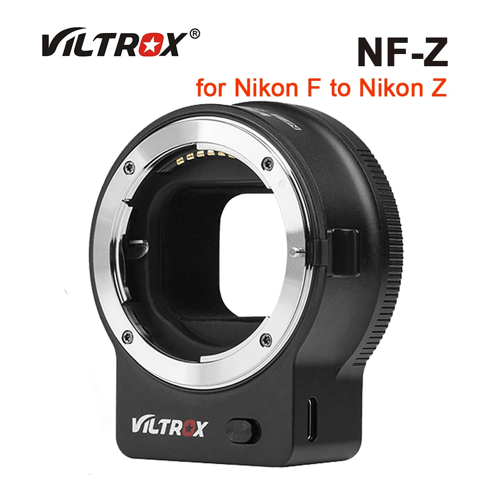 Viltrox Nf-Z Auto Focus Obiettivo Della Fotocamera Anello Adattatore Per Obiettivo Nikon F Mount Per Fotocamere Nikon Z Mount Zfc Z5 Z50 Z6 Z7 Z6Ii Z7