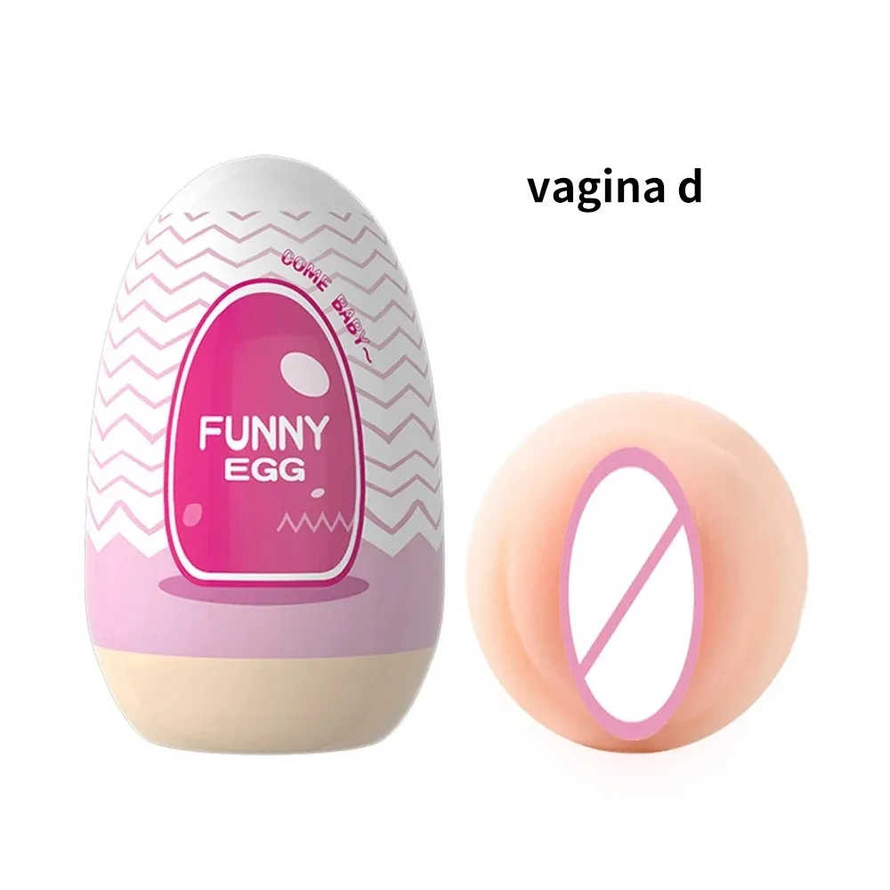 Mini-Masturbations-Eierbecher, tragbar, realistische Vagina, weicher Masturbationsbecher für Anfänger, Penis-Massagegerät, Stimulator, Sexspielzeug für Männer_voghion.com