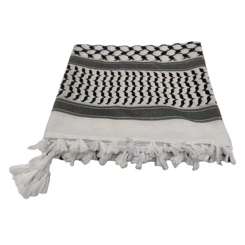 

New Outdoor Shemagh Scarf Arab Male Cycling Hiking Dustproof Keffiyeh Headscarf