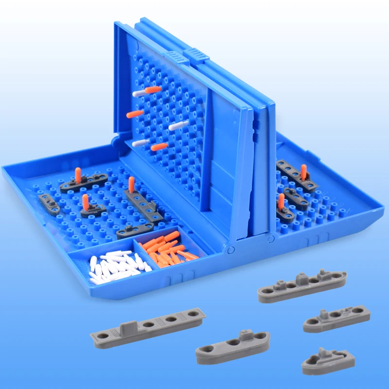 Children's Fun Battleship Sea Ship Game Chess Land Military Strategic Sea Battle Chess Pair Battle Toys 4