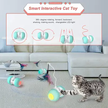Interactive Cat Indoor Automatic Kitten Toys