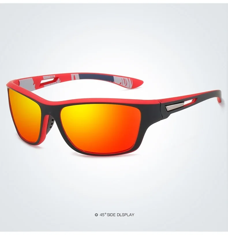 Modische Sportsonnenbrille mit Kette für Männer und Frauen Markendesigner Retro-Sonnenbrille für Radfahren, Klettern und Angeln – Detail 16