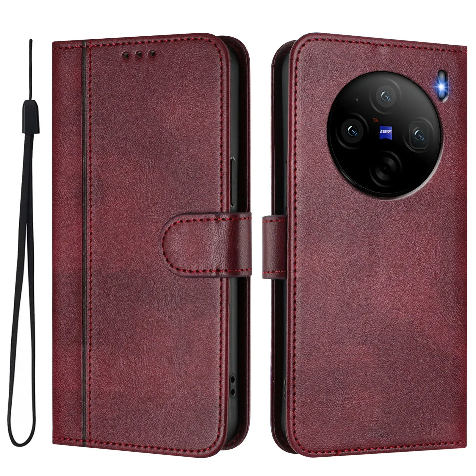 Magnetic Flip Leather Wallet Phone Case
